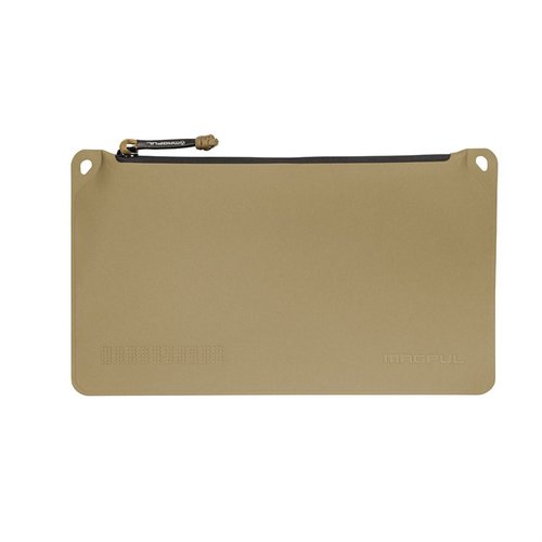 The Magpul DAKA Medium Pouch offers durable, water-resistant storage with welded seams, YKK zipper, and anti-slip texture, perfect for tools or electronics.