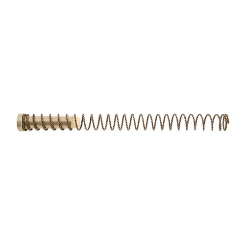 Enhance your AR-15's reliability with the Geissele Super 42 Braided Wire Spring & H1 Buffer, featuring a unique design that reduces spring failure risk.