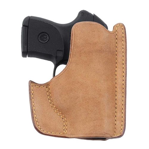 The GALCO International Front Pocket Holster for Glock® 26 offers premium horsehide construction, easy one-handed access, and discreet concealment for optimal carry.