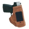 Experience rapid draw and secure carry with the Stow-N-Go Holster, crafted from premium Center Cut Steerhide and designed for versatile, comfortable use.