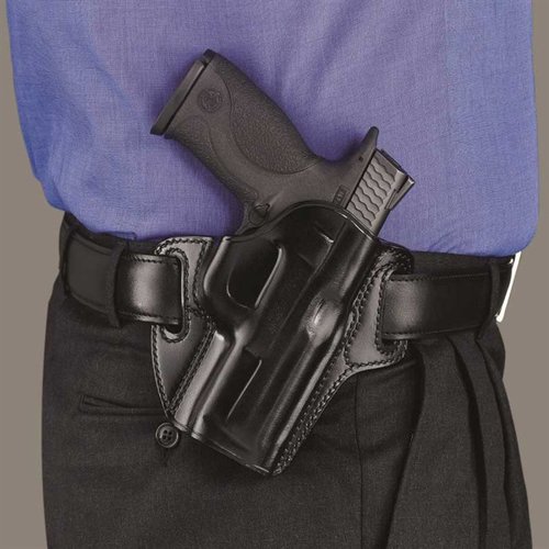 Experience superior comfort and retention with the GALCO Concealable Holster, featuring premium steerhide, a sleek profile, and combat grip accessibility.