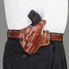 Experience superior fit and concealability with the handmade Galco F.L.E.T.C.H. holster, crafted from premium steer hide for durability and comfort.