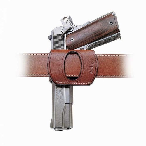The Yaqui Slide Holster offers minimalist design for quick draws, secure firearm retention, and fits belts up to 1 3/4