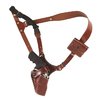 The Great Alaskan Shoulder Holster offers premium steerhide construction, comfort with a pivoting harness, and quick access for large-frame revolvers in bear country.