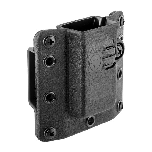 The Copia Single Magazine Carrier offers ambidextrous use, comfort, and compatibility with 100+ handgun models, making it ideal for daily concealed carry.