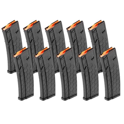 The Hexmag Series 2 AR-15 30-RD magazines offer unmatched durability, easy loading, a tool-less design, and compatibility with various firearms, all backed by a lifetime warranty.