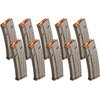 Hexmag Series 2 AR-15 magazines offer durability, tool-less disassembly, stripper clip guides, and compatibility with various calibers and firearms.