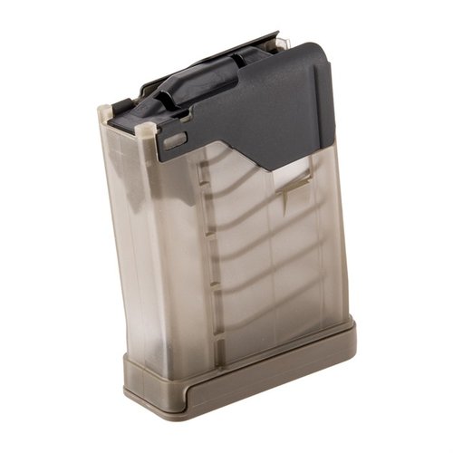 The L5AWM magazine combines steel reliability, polymer durability, and aluminum weight, making it ideal for M4, SCAR16, and other 5.56mm weapon systems.