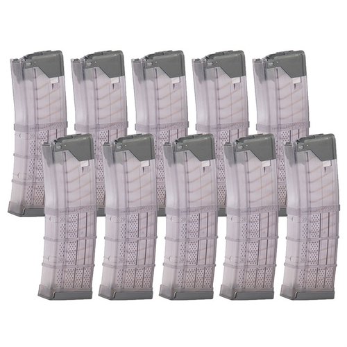 The Lancer Systems AR-15 L5AWM 30-RD magazine offers lightweight durability, smooth feeding, and extreme temperature resilience, perfect for tactical operations.