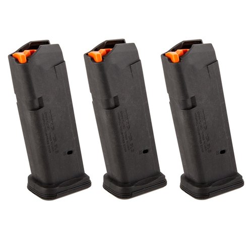 The PMAG® GL9® for Glock® 19 offers reliable all-polymer construction, anti-tilt follower, easy cleaning, and compatibility with sub-compact variants.