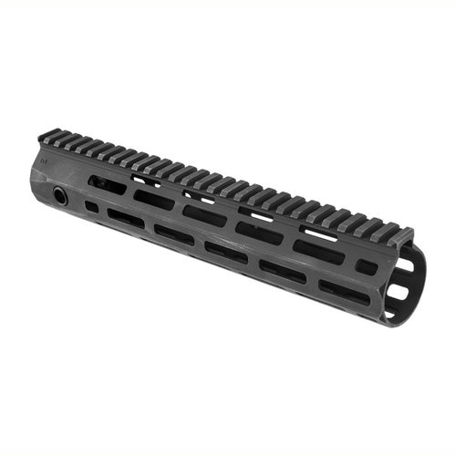 Experience the strength and stability of the KAC URX 4 Rail, featuring a modular M-LOK system, lightweight design with Integral Barrel Nut, and user-friendly configuration.