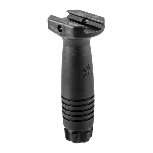 Enhance your firearm control with the Knights Armament Forward Vertical Grip, designed for MIL-STD-1913 rails, ensuring stability and comfort during use.