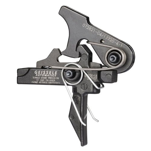 The Geissele SSP offers a 3.5lb spring, ultra-short trigger pull, and lightning-fast 5ms lock time, ensuring precise shots and quick follow-ups.