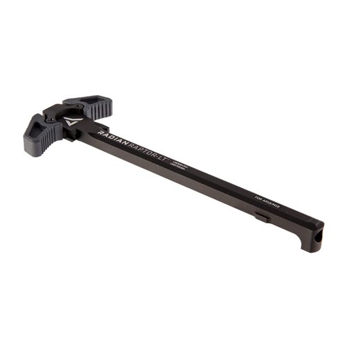 Upgrade your AR-15 with the Radian Weapons Raptor-LT Charging Handle, featuring durable 7075 aluminum, ambidextrous design, and corrosion-resistant finish.