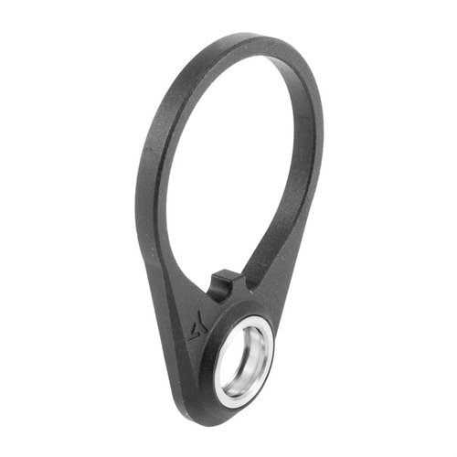 Reduce weight on your AR with the Radian Weapons AR-15 Ultralight QD Endplate, made from 7075-T6 aluminum, weighing just 6.5 grams, featuring a quick-detach sling-swivel.