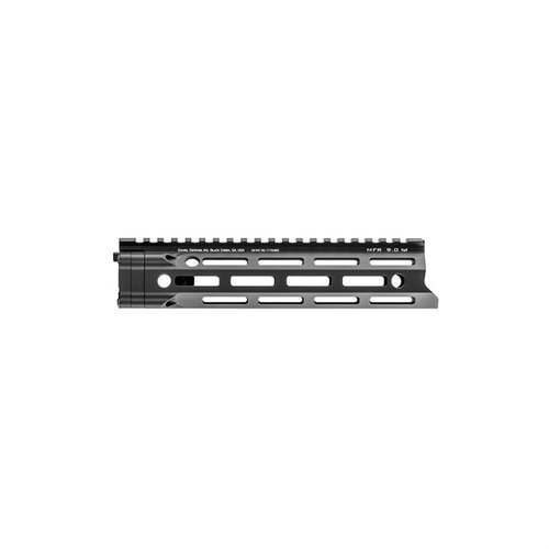 The Daniel Defense MFR XS M-LOK handguard offers lightweight, superior cooling, seven M-LOK points, and ambidextrous QD sling attachments for enhanced control.