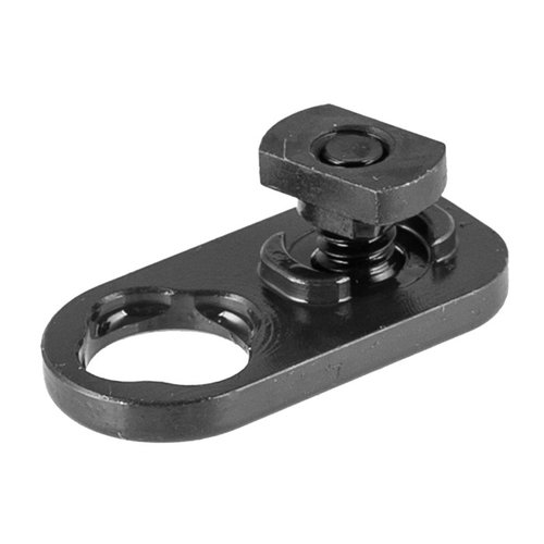 The Daniel Defense M-LOK QD Sling Swivel Mount offers ambidextrous attachment, steel construction, and a lightweight design for tangle-free sling use.