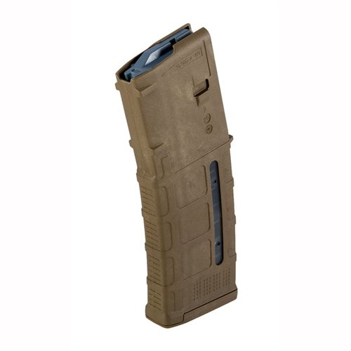 Experience unmatched reliability with the MAGPUL PMAG GEN M3, featuring impact-resistant polymer, anti-tilt follower, and clear windows for load status visibility.