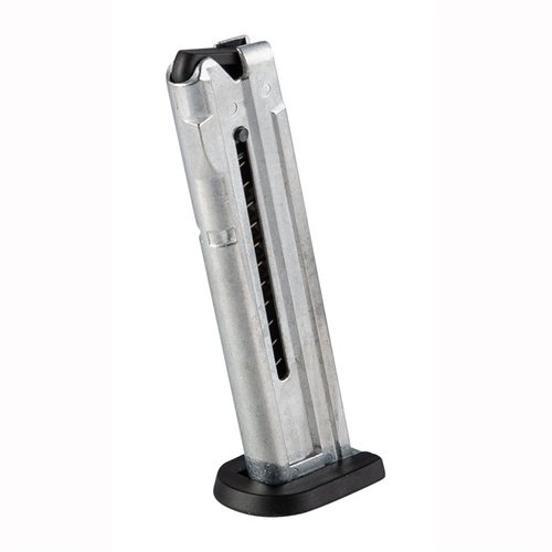 Upgrade your GSG Firefly with this durable ATI factory replacement magazine, featuring a sturdy steel body, 10-round capacity, and reliable polymer follower.