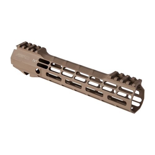 The ATLAS S-ONE handguard offers lightweight 6061-T6 Aluminum construction, a durable ATLAS attachment system, and M-LOK compatibility for versatile mounting.