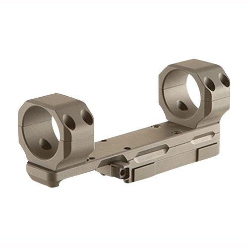 The KDG 34mm Sidelok Modular Optic Mount offers quick one-handed attachment, a secure locking system, adjustable rings, and compatibility with all Picatinny rails.