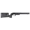 Enhance your Remington 700 with the KRG Bravo Chassis, featuring a rigid aluminum backbone, adjustable cheek riser, M-LOK compatibility, and lightweight design.