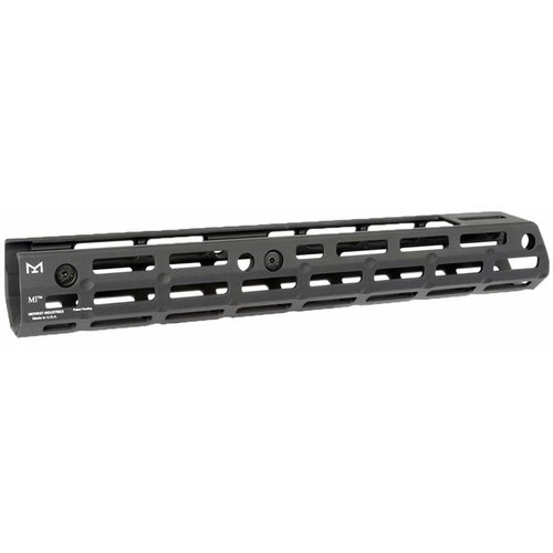 Enhance your IWI Galil ACE with the Midwest Industries Drop-In Handguard, featuring durable aluminum construction, a sleek black finish, and full M-LOK compatibility.