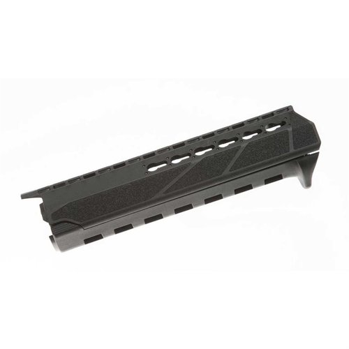 The BCMGunfighter PKMR KeyMod handguard offers a lightweight, ergonomic design with KeyMod slots for accessories, reinforced support, and heat protection.