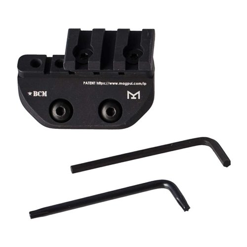 Easily mount Picatinny accessories on M-LOK handguards with the lightweight BCMGunfighter 1913 Light Mount, featuring durable aluminum construction and versatile positioning.