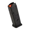 The MAGPUL PMAG® GL9® 10RD magazine for Glock® 17 offers durable polymer construction, reliable feeding, and easy disassembly with a pushbutton release.