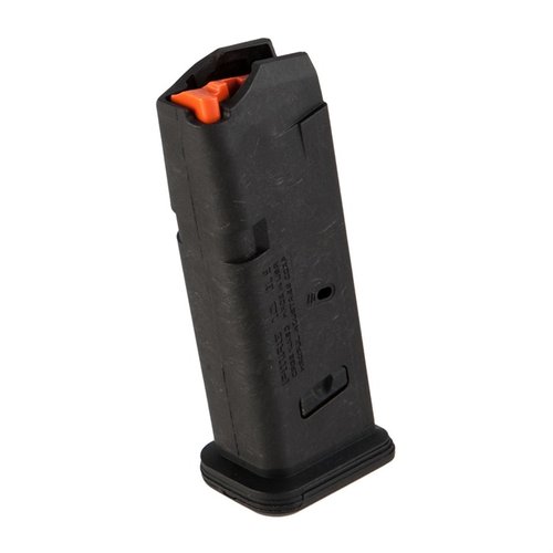 The PMAG® GL9® for Glock 19 offers durable all-polymer construction, anti-tilt follower, easy cleaning, and reliable performance in 10 or 15 round capacities.