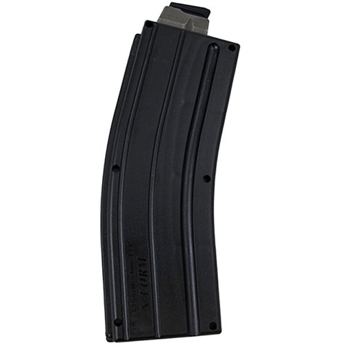 The Black Dog Machine AR-15 25RD Sonic Weld Magazine features a durable polycarbonate body, steel feed lips, and hassle-free disassembly for reliable .22LR feeding.