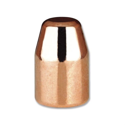 Berry's Superior Plated 38/357 Caliber Bullets offer precision, affordability, and reduced barrel fouling, withstanding velocities up to 1250 fps for superior performance.