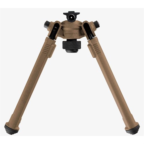 The Magpul 17S Bipod offers rapid one-handed adjustments, rugged construction, and versatile mounting options, all while weighing just 11 oz for optimal performance.