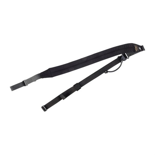 The VTAC PES Ultralight Sling features a lightweight Hypalon construction, water-resistant design, and customizable options, all while being made in America.