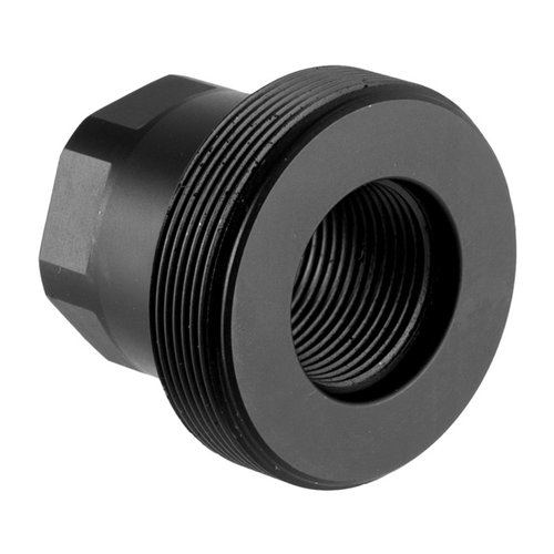 Easily switch your Sidewinder Muzzle Brake between guns without tools, ensuring precision alignment and no loss of zero, all in a durable stainless steel design.