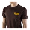 Experience ultimate comfort with the Brownells Vintage Logo T-shirt, featuring soft, durable 100% ring-spun cotton and a stylish Retro Rifle logo.