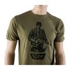 Honor MACV-SOG with this soft, pre-shrunk 100% cotton T-shirt featuring a ribbed collar and Cut-N-Sew design for comfort and durability.