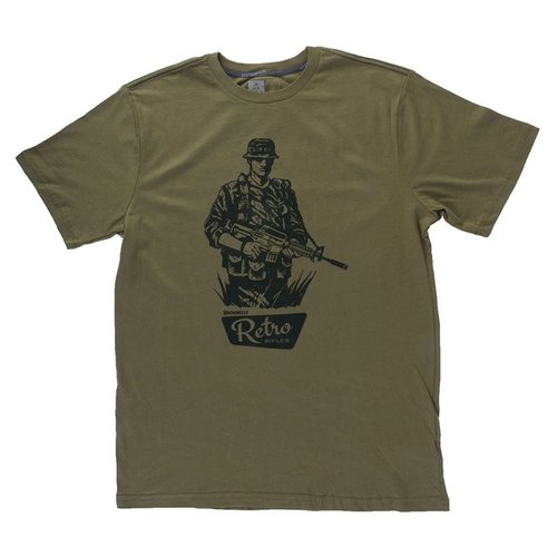 Celebrate MACV-SOG with this soft, pre-shrunk 100% cotton T-shirt featuring a ribbed collar and Cut-N-Sew construction for ultimate comfort and fit.