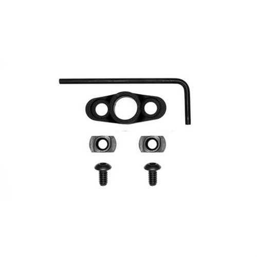 The Grovtec M-LOK Non-Rotating Flanged Push Button Base offers easy installation, anti-rotation, lightweight aluminum, and a low profile for snag-free carry.