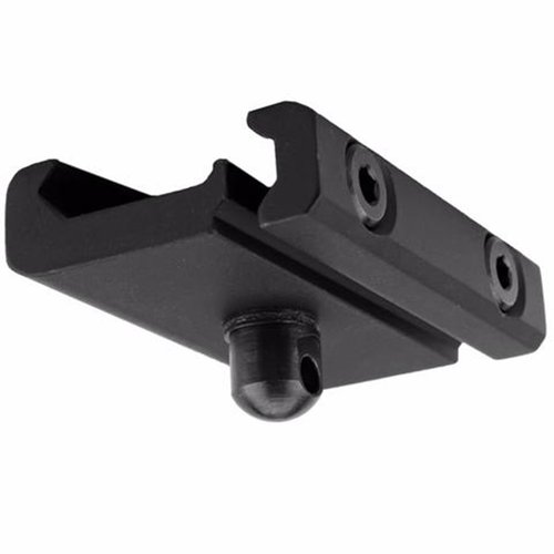 Securely mount a bipod or sling to your Picatinny rail with the lightweight, anodized aluminum GroveTec Bipod Stud Rail Adaptor, designed for heavy use.