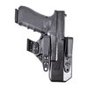 The Eidolon Holster for Glock® offers a precise fit, smooth exterior for comfort, and customizable attachment points, perfect for any carry position.