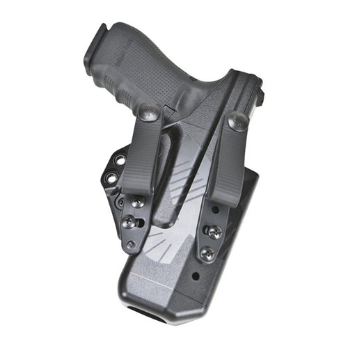 The Eidolon Holster for Glock® offers a precisely fitted shell for comfort and concealment, with versatile attachment points and a 1.5