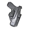 The Eidolon Holster for Glock® offers a precisely fitted shell for comfort and concealment, with versatile attachment points and a 1.5" belt loop for customization.
