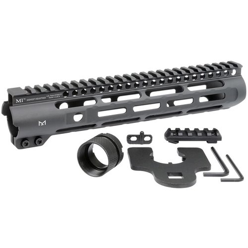 Discover the Midwest Industries SLH Slim Line Handguards with M-LOK, featuring a MIL-STD 1913 Picatinny Rail, anti-rotation QD sockets, and a super slim design.