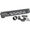 Midwest Industries' SLH Slim Line Handguards offer a lightweight design with M-LOK compatibility, a durable 6061 Aluminum build, and a MIL-STD 1913 Picatinny top rail.