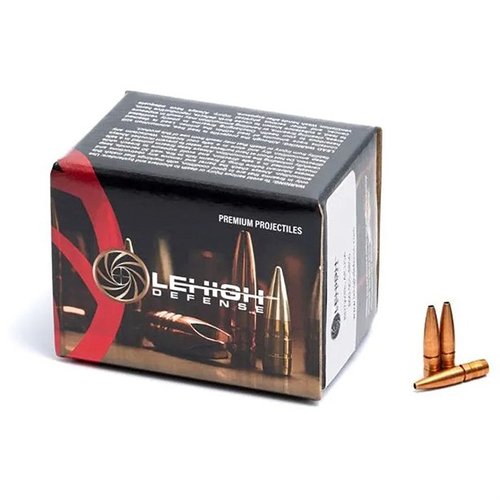 .243 High Velocity Controlled Chaos Bullets deliver extensive wound trauma with minimal pass-through energy, ensuring exceptional accuracy and effective terminal performance.