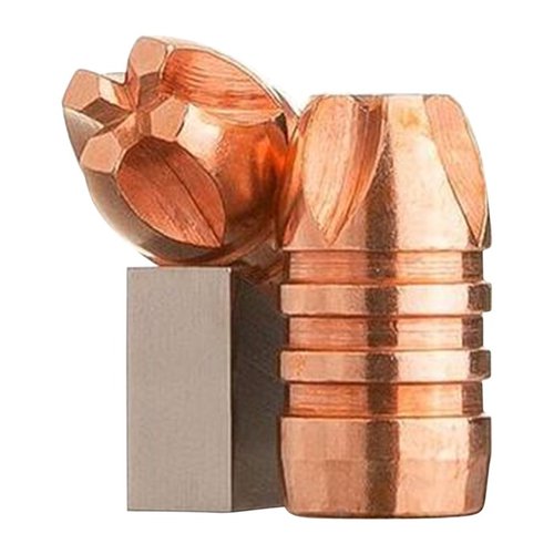 Experience deep, straight penetration with Lehigh Defense 44 Caliber Xtreme Penetrator Bullets, featuring solid Copper construction and a permanent wound cavity 2-4 times larger.