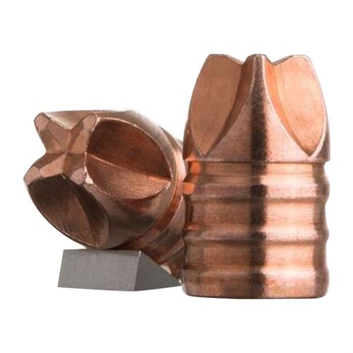 Experience superior barrier performance with Lehigh Defense's 44 Caliber Xtreme Defense FTM Bullets, featuring a massive 2x permanent wound cavity and reduced recoil.