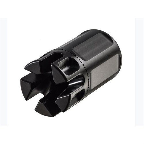 The CQB30 Compensator redirects sound forward for improved control in close quarters, ideal for law enforcement and short barreled rifles, weighing 7.6 oz.